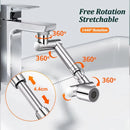 Torneira 1440°🔄 e Antirrespingo 💧 Perfeito para todas as torneiras da sua casa! 🏠✨