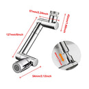 Torneira 1440°🔄 e Antirrespingo 💧 Perfeito para todas as torneiras da sua casa! 🏠✨